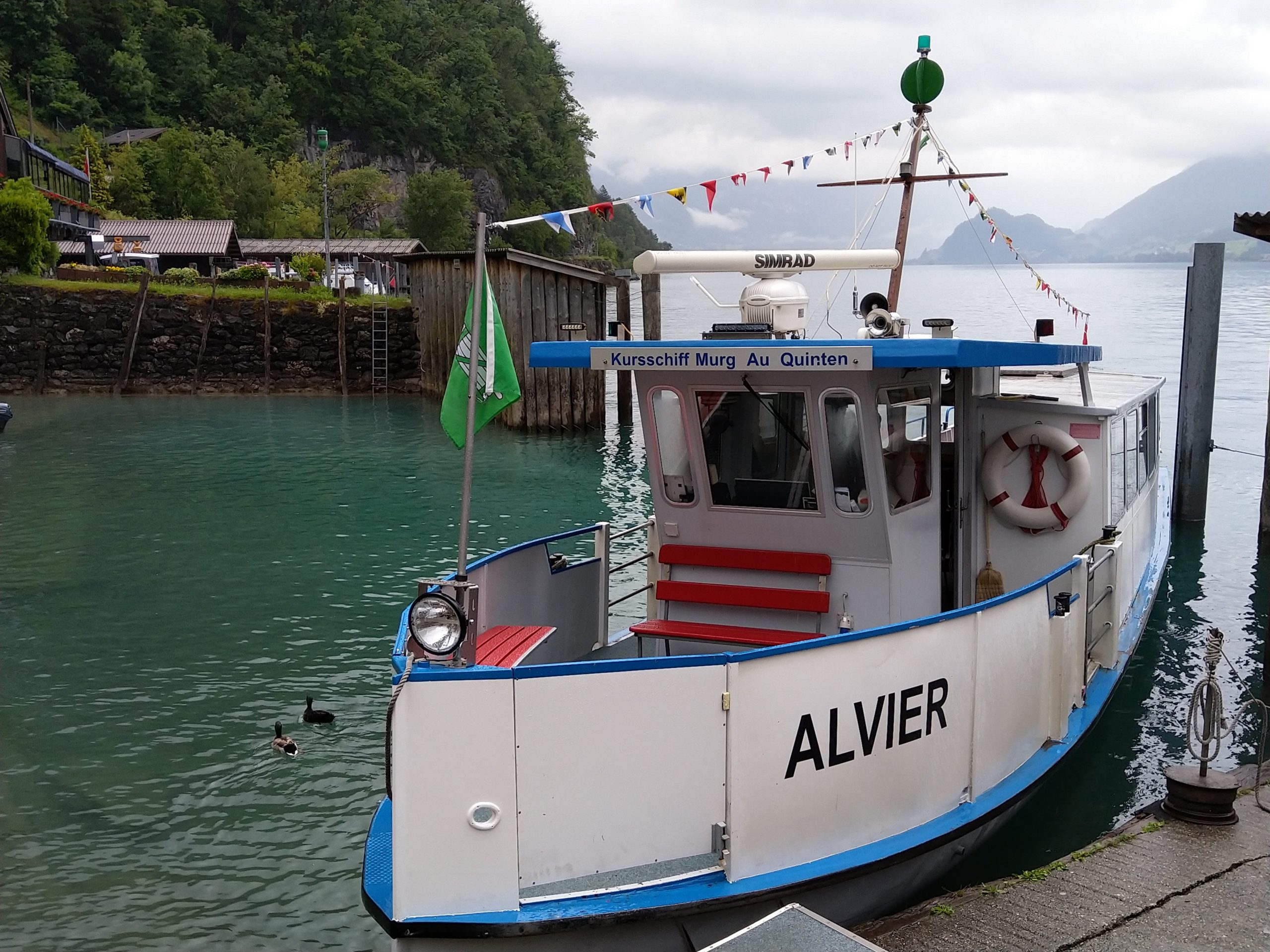 Walensee Fahrt nach Quinten