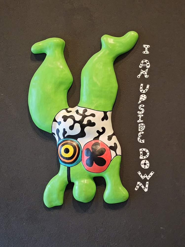 Niki de Saint Phalle: I am upside down